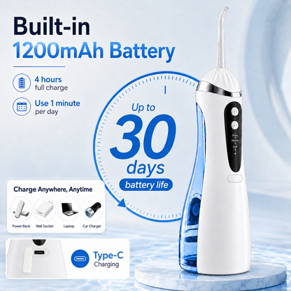 AquaSmile Pro – 3 Mode Oral Irrigator